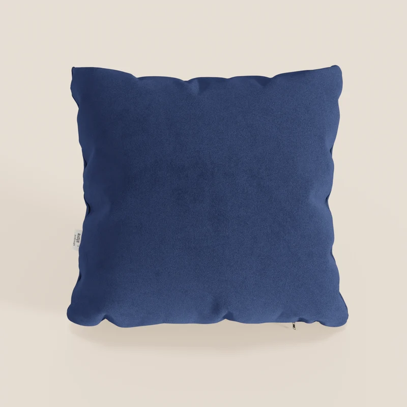 Jazz cuscino disponibile in diversi colori realizzato in microfibra tecnica smacchiabile T11 blu