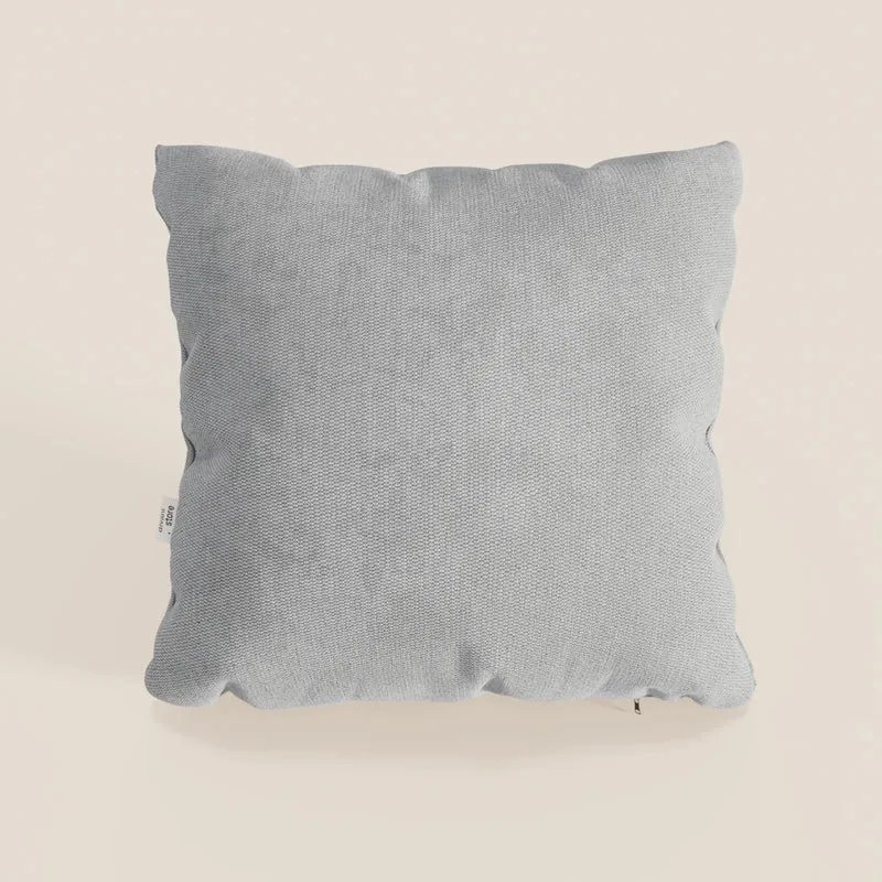 Miami cuscino disponibile in diversi colori realizzato in morbido tessuto impermeabile T14 grigio chiaro