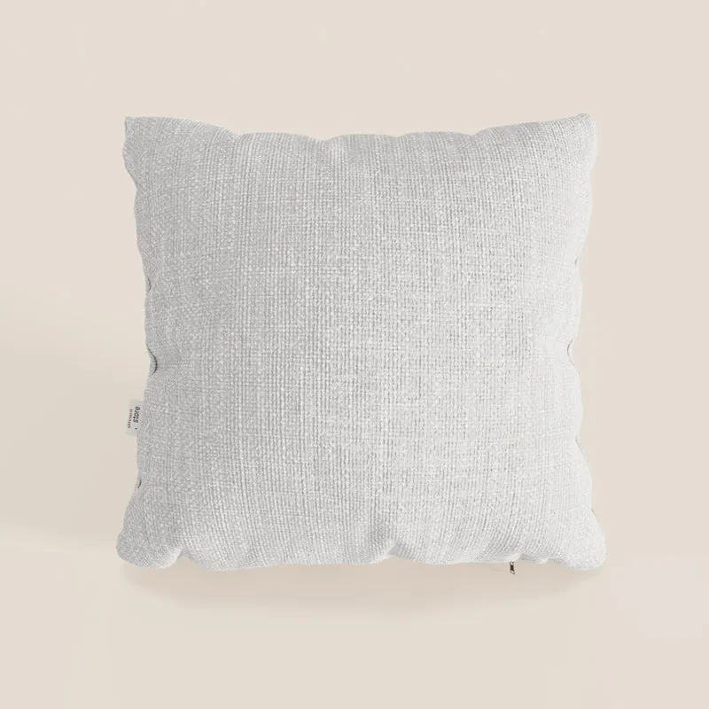 Lyon cuscino disponibile in diversi colori realizzato in morbido tessuto intrecciato impermeabile T06 grigio chiaro
