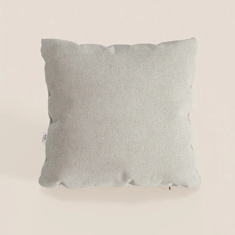 Miami cuscino disponibile in diversi colori realizzato in morbido tessuto impermeabile T14 panna