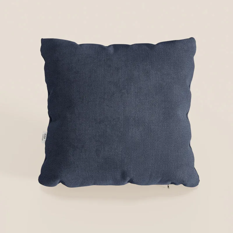 Miami cuscino disponibile in diversi colori realizzato in morbido tessuto impermeabile T14 blu