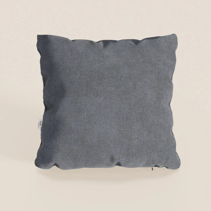 Destiny cuscino disponibile in diversi colori realizzato in tessuto morbido impermeabile T02 grigio