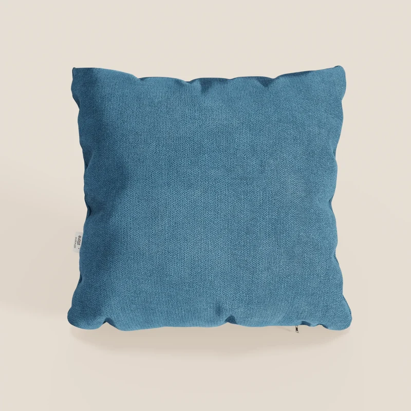 Destiny cuscino disponibile in diversi colori realizzato in tessuto morbido impermeabile T02 azzurro