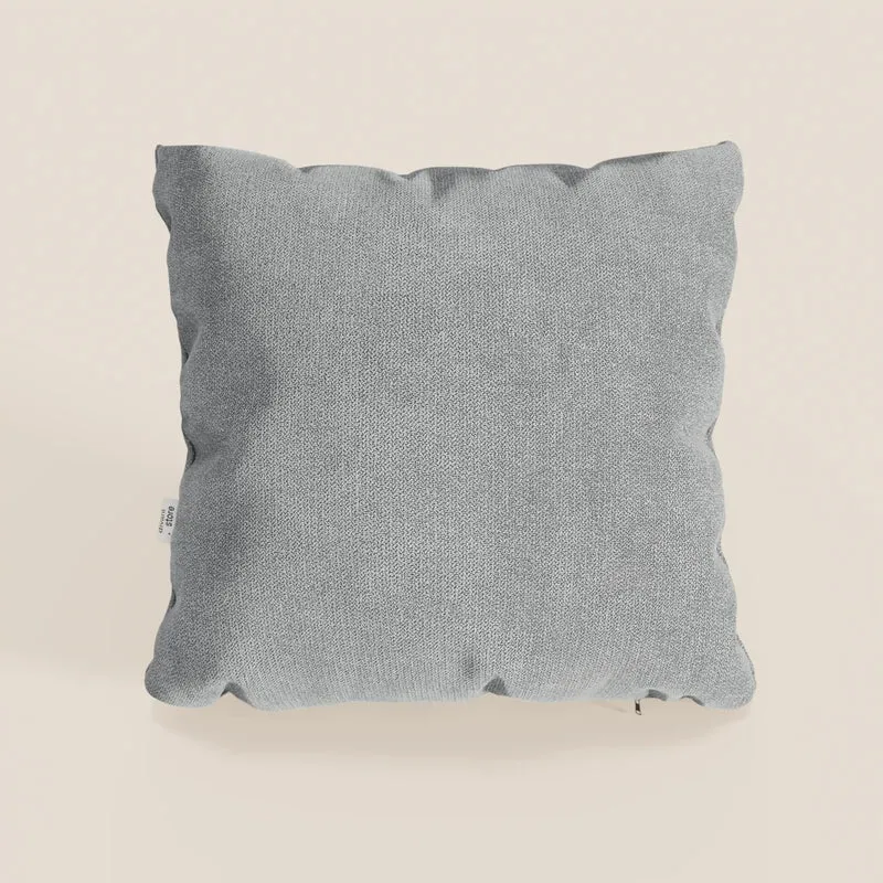 Destiny cuscino disponibile in diversi colori realizzato in tessuto morbido impermeabile T02 grigio chiaro