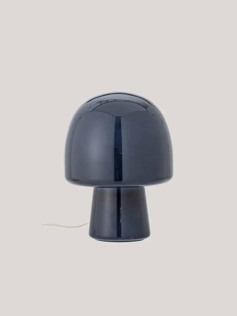 Paddy lampada da tavolo in vetro blu