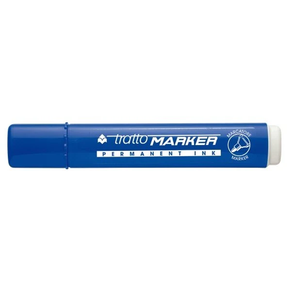 Marcatore permanente Tratto Marker - blu - Punta tonda - Tratto 1,4-2,8 mm