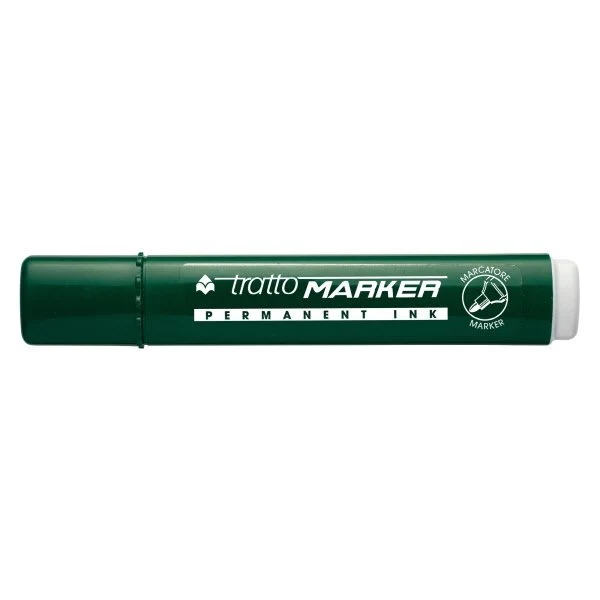 Marcatore permanente Tratto Marker - verde - Punta tonda - Tratto 1,4- 2,8 mm