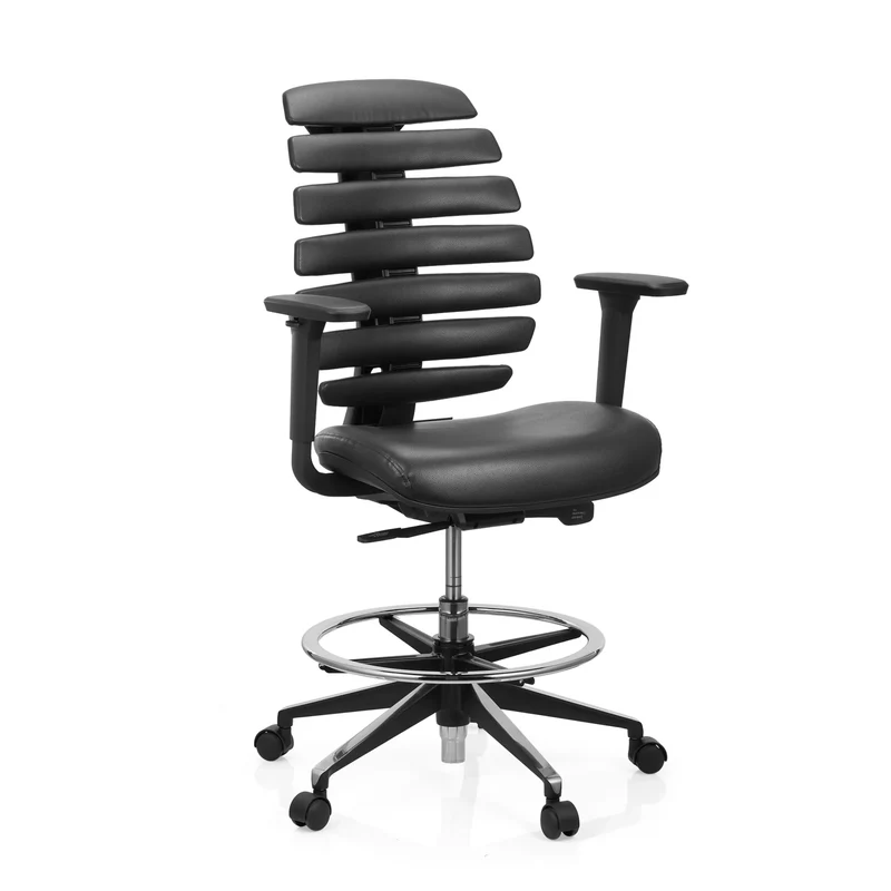 ERGO LINE II WORK similpelle - Sedia da banco
