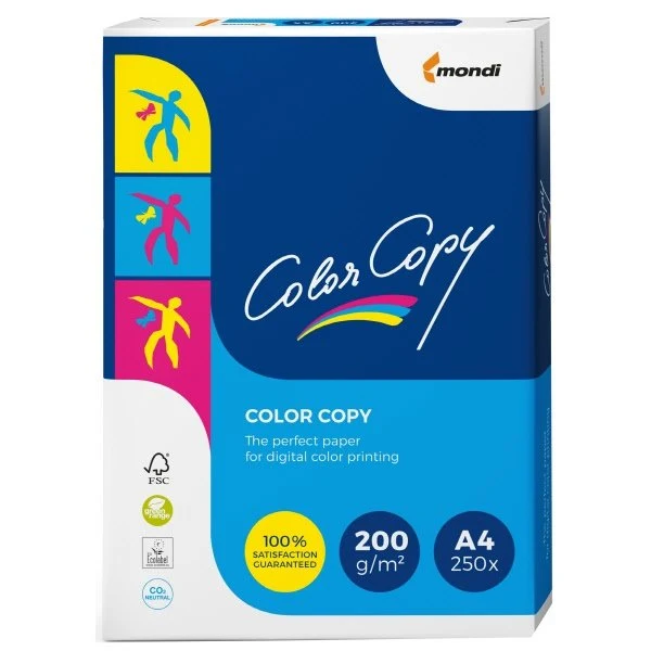 Color Copy bianca - A4 - 200g - 250 fogli