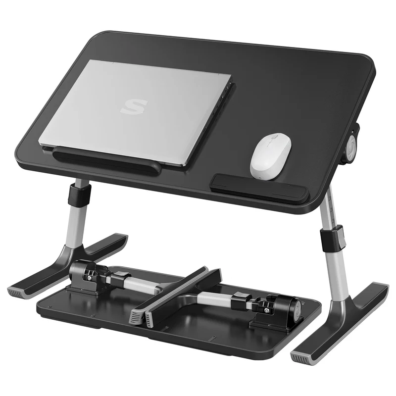 Supporto pieghevole regolabile per laptop da letto