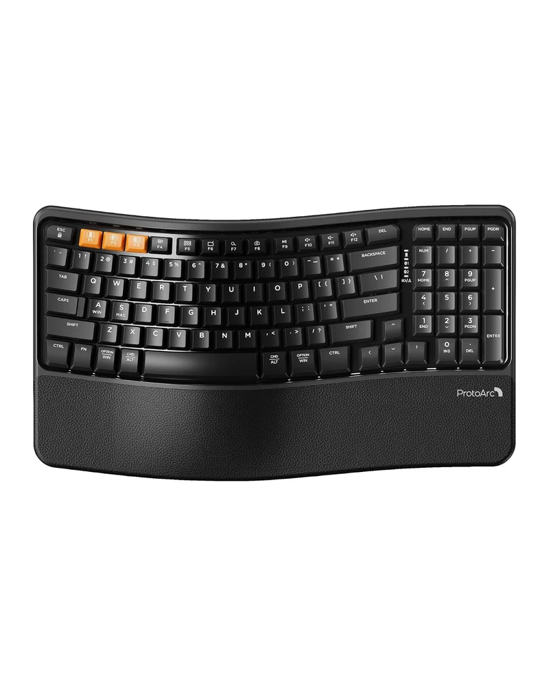 EK02 Wave Keys Ergonomic Keyboard