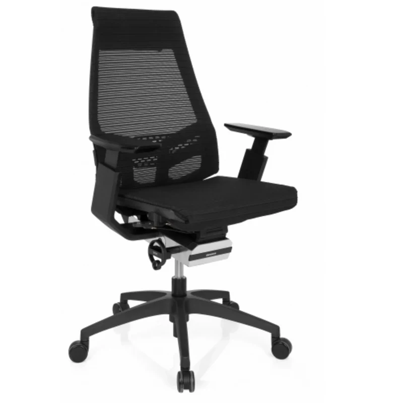 GENIDIA SMART BLACK | tessuto di maglia - Sedia da ufficio professionale