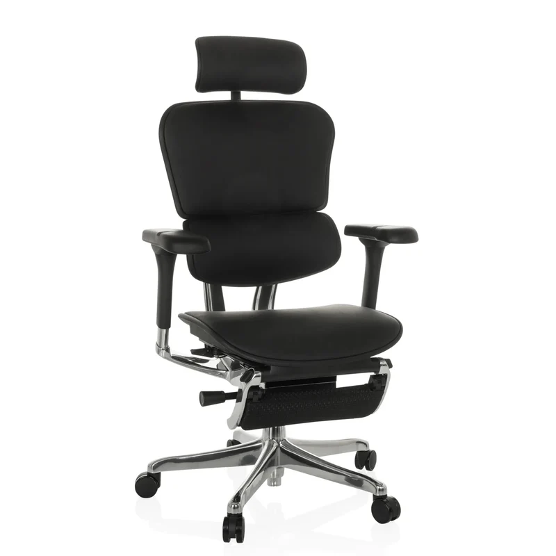 ERGOHUMAN PLUS LEGPRO GEN2 | Pelle - Poltrona di lusso