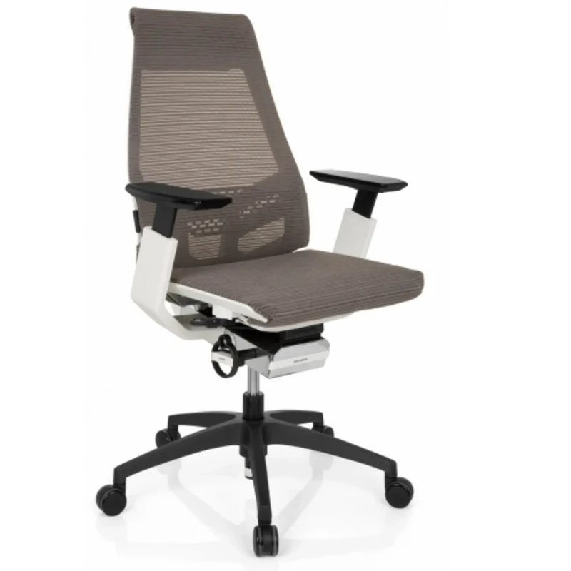 GENIDIA SMART WHITE | tessuto di maglia - Sedia da ufficio professionale