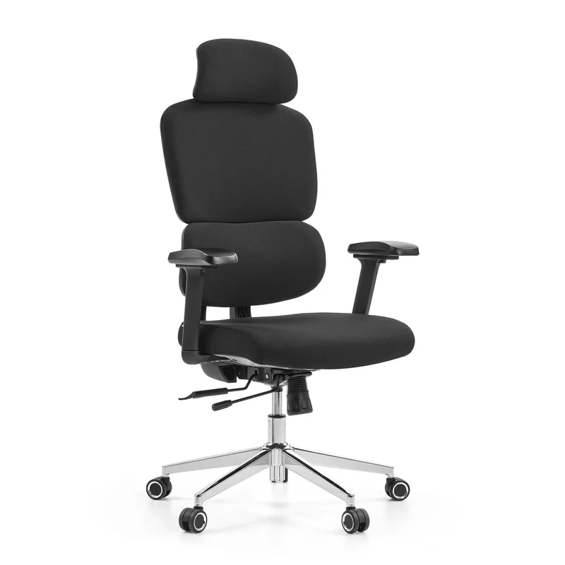 Ergomy F 2 | Tessuto | Struttura: Nero - Sedia da ufficio professionale