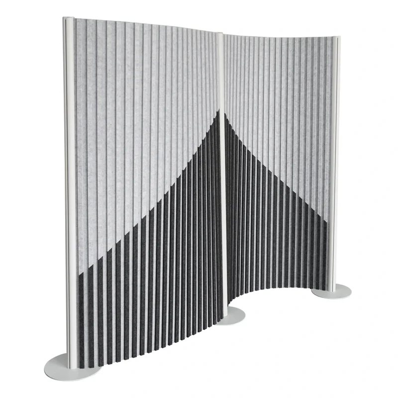 Flexmiut Wave | Parete di protezione visiva e acustica - Parete divisoria