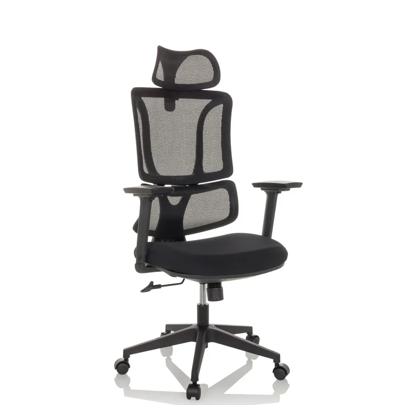 ERGOMY | Tessuto / Rete | Struttura: Nero - Sedia Home Office