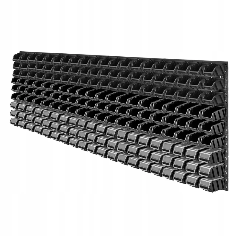 Pannello portautensili KADAX da parete per officina, 232x78 cm, 180 scomparti, garage/officina.