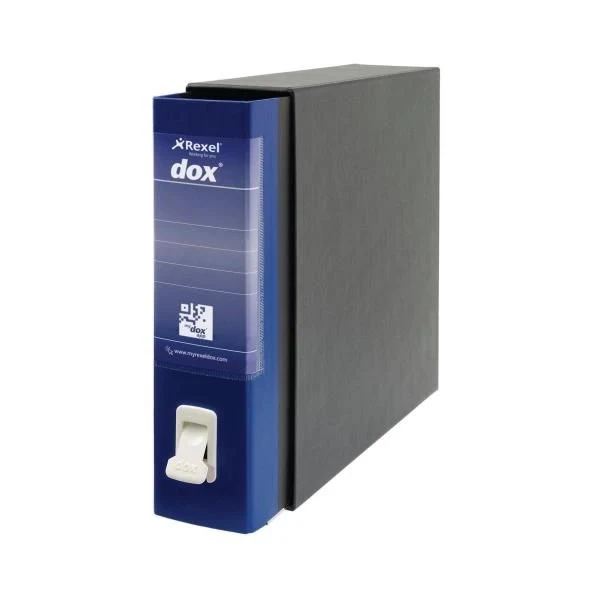 Rexel dox 2 registartore a leva formato a4+ blu - D26204