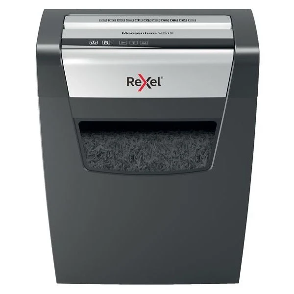 Rexel distruggidocumenti momentum x312 - taglio a frammenti - livello di sicurezza p3 - 2104572EU
