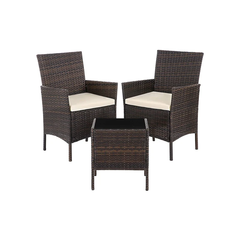Set di Mobili da Giardino in Polyrattan Salotto da Giardino
