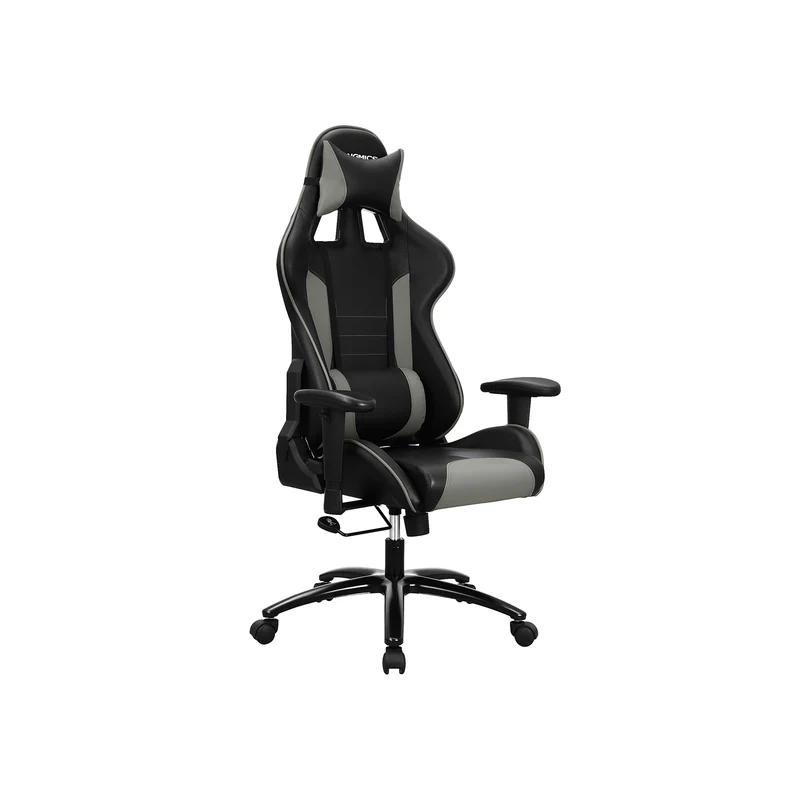 Sedia Gaming Nera e Grigia