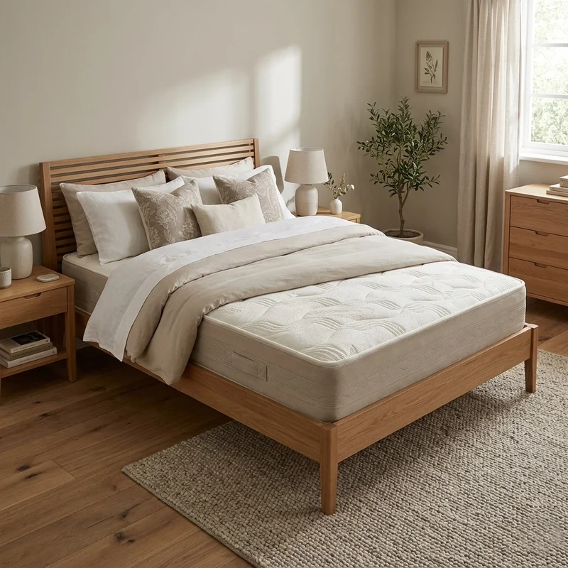 Materasso piazza e mezza 120x190 memory Finlandia H22 anallergico e antiacaro, doppio lato estate/inverno - Comprarredo