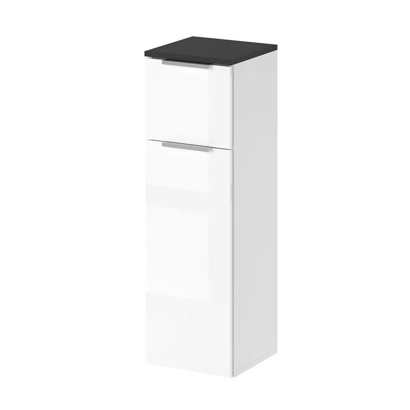 Mobiletto bagno Otis Bianco lucido 30 x 95 cm Vicco