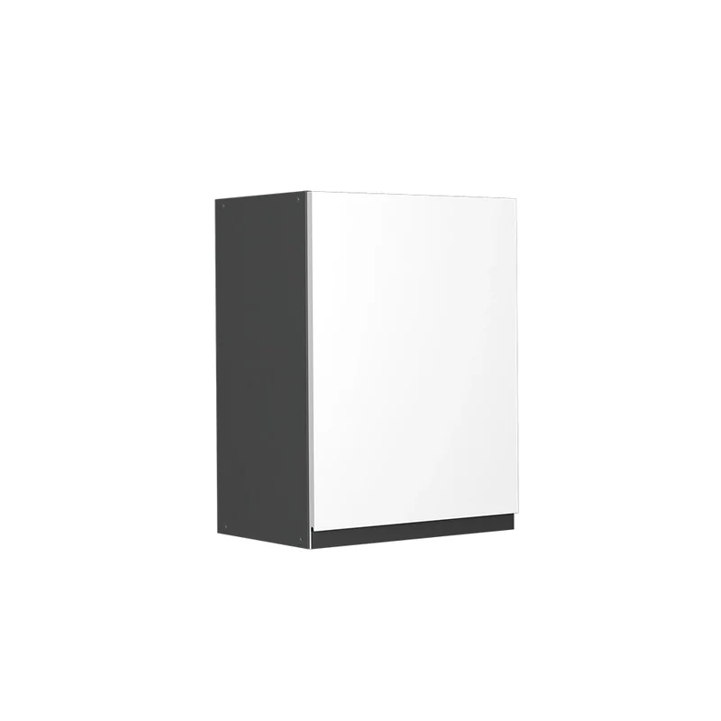 Pensile da cucina R-Line Bianco/Antracite 45 cm Forma a J Vicco