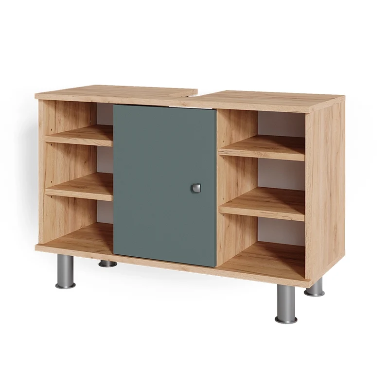 Mobile sottolavabo per bagno Fynn Verde 80 x 54 cm Vicco