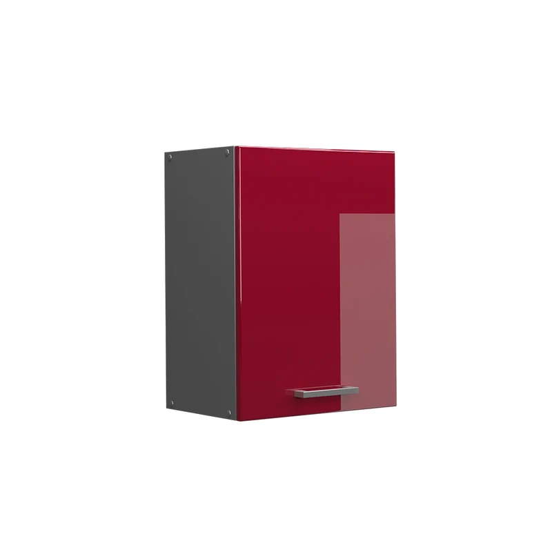 Pensile da cucina R-Line Rosso lucido/Antracite 45 cm Vicco