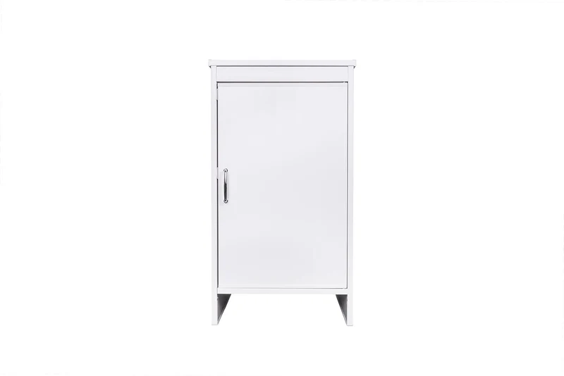 Mobile Lavanderia da Esterno 46,5x49x84 cm in PVC Bianco Seconda Scelta