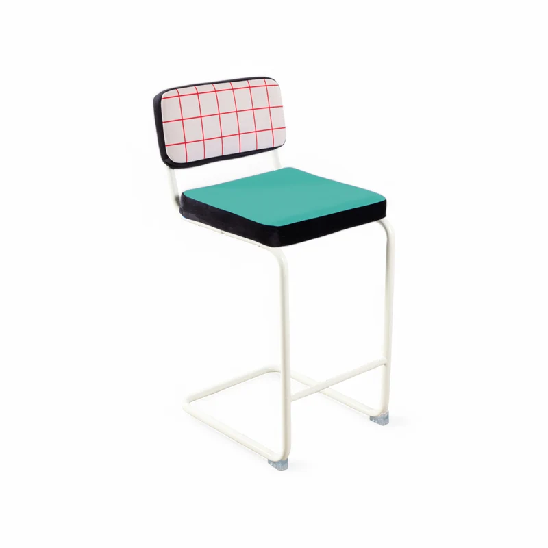SUPERSTOOL RED GRID