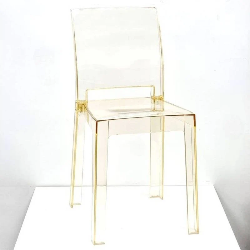 Sedia set 4 pz Bel Air Policarbonato Ambra