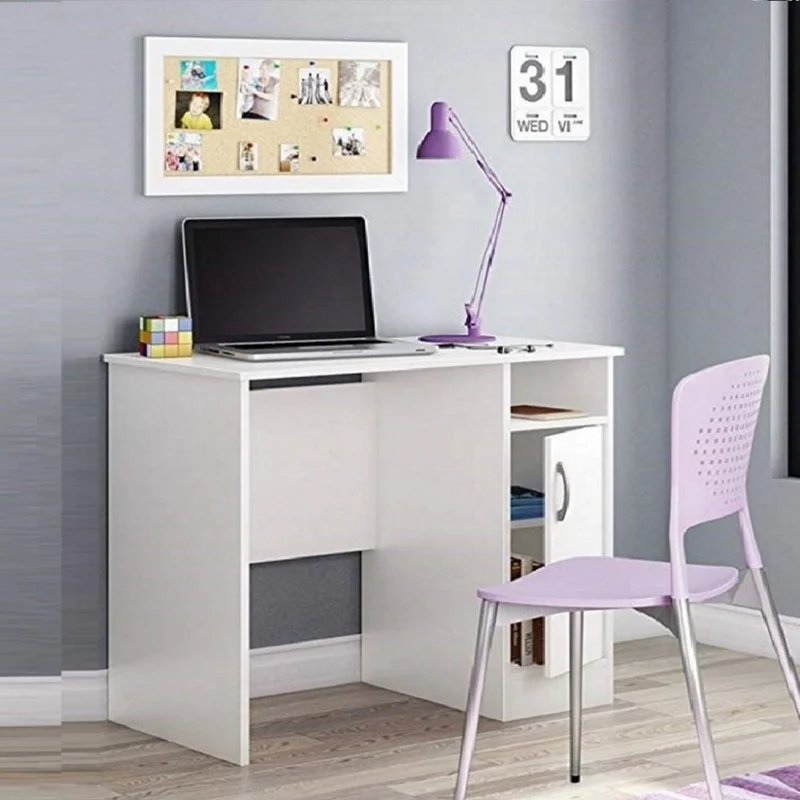 Scrivania 90x50x77 cm Subat bianca