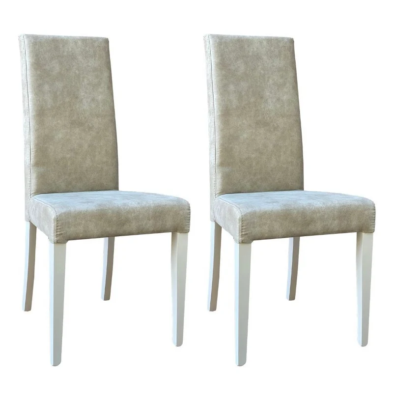 Set 2 Sedie 47x47x101 cm Nancy vintage yuma 28 standard