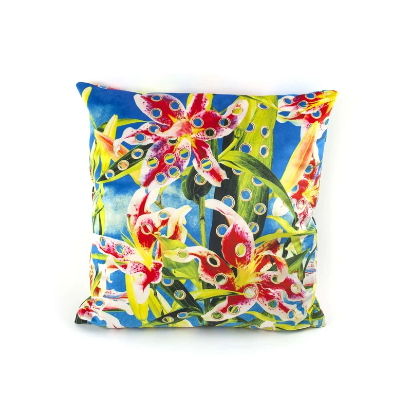 Cushion Flower With Holes With Polyester Padding