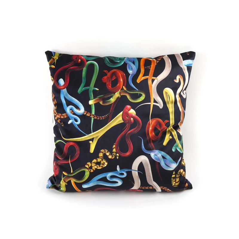 Cushion Snakes with Plume Padding