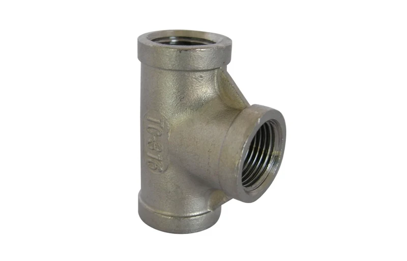 Tee a 90 ° F Acciaio INOX Ikaro 342 A130 a 04