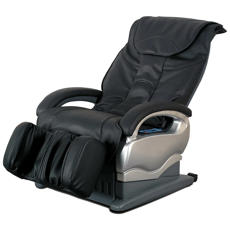 Poltrona Relax Elettrica Andromeda Massaggiante in Similpelle Nero