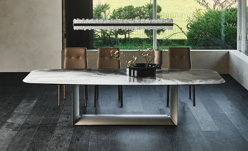 Tavolo Dragon Crystalart - Cattelan Italia