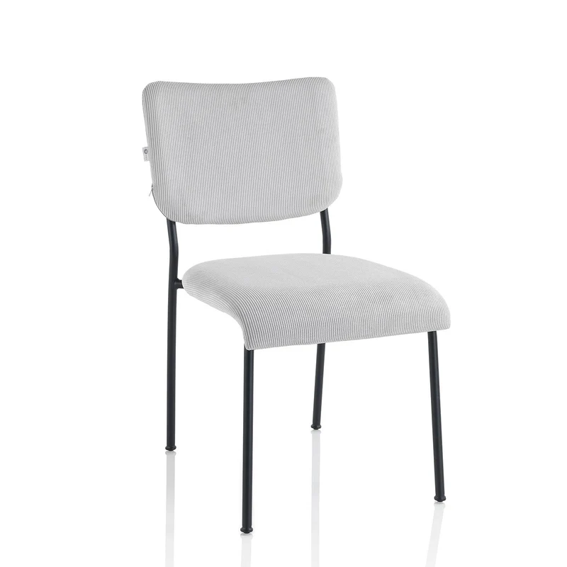 Set 2 Sedie ZOE | Grigio chiaro