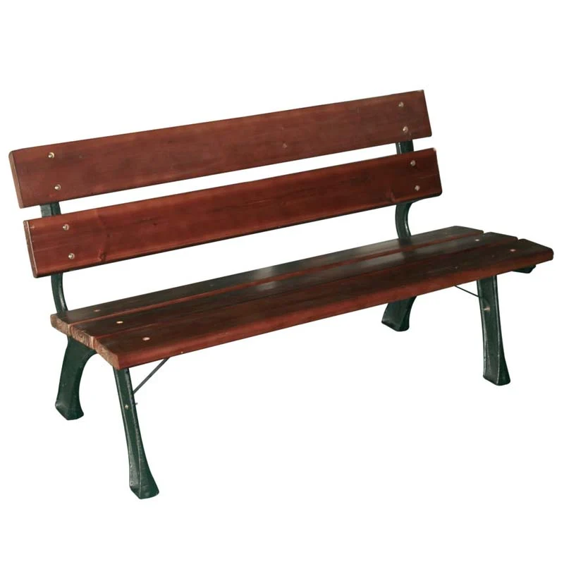 Panchina in ghisa e legno Hyde Park Junior