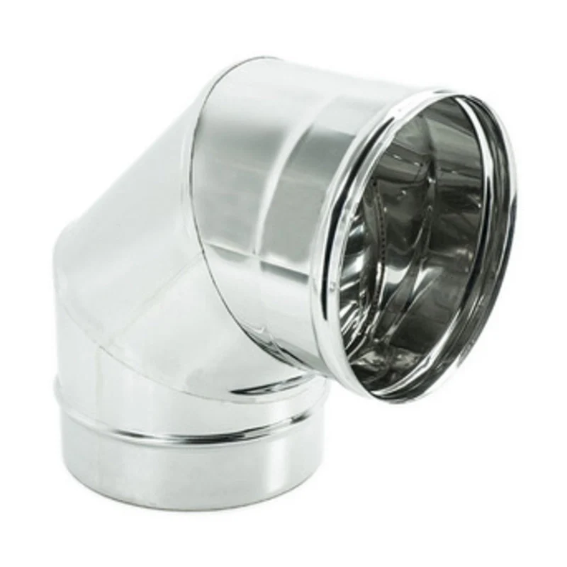 Gomito INOX AISI 304 90 Ø 10 cm 4 Pezzi