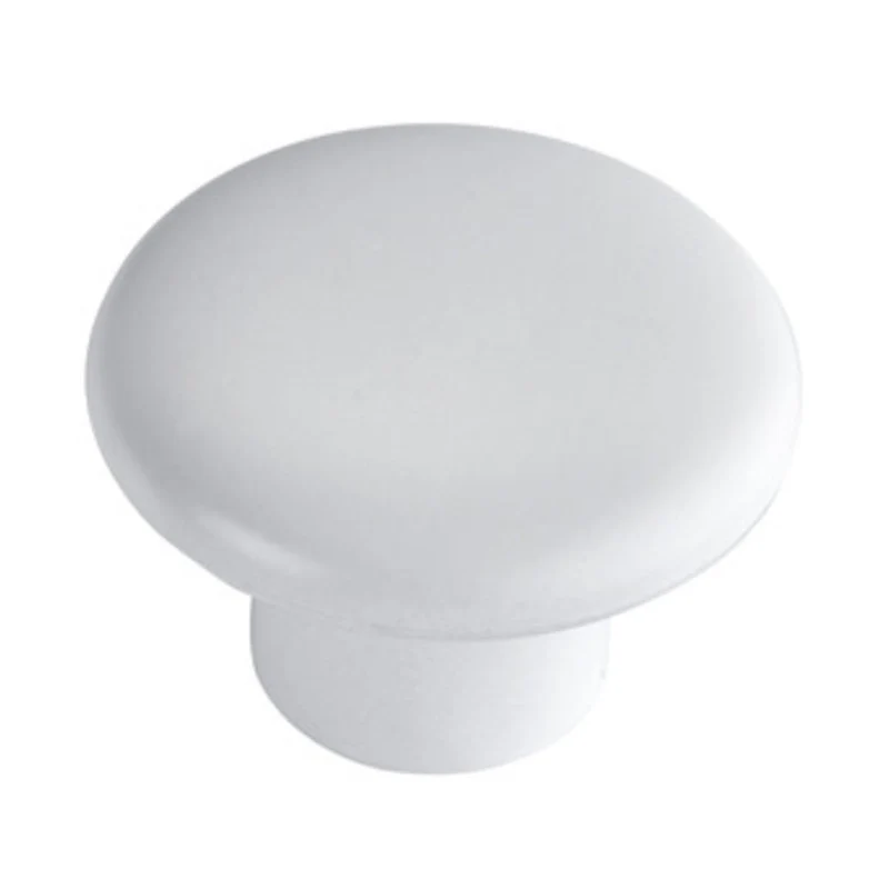 Pomolo in Resina 24 PP Ø 32 mm Bianco 25 Pezzi