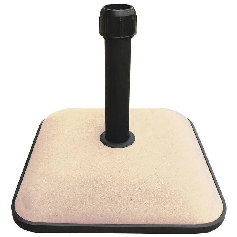 Base Ombrellone Kroma quadrata 45 x 45 cm beige 25 kg - La Dea Sedia