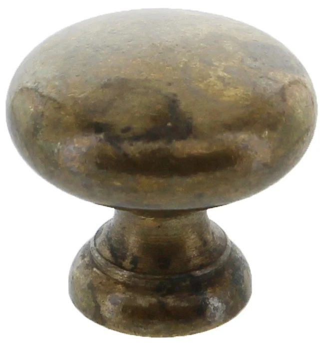 Bl Pomolo 24228 Ø 25 mm Ottone Anticato 1 Blister 2 Pezzi