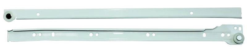 Bl Guida per Cassetti 50 cm Bianco 5 Blister 2 Pezzi