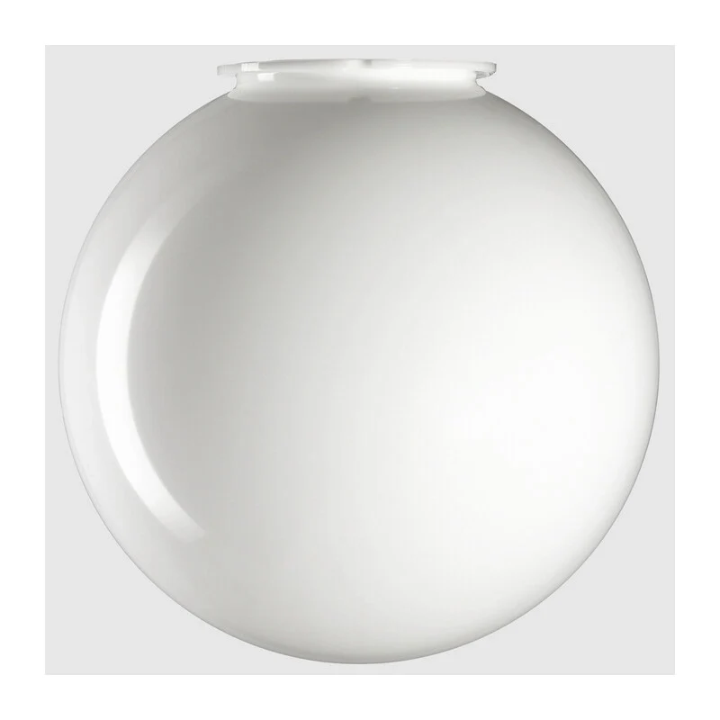 Globo Opale Bianco D 30 cm 2 Pezzi