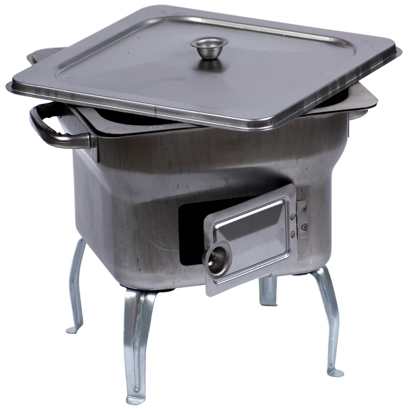 Barbecue in Acciaio Fornacella 25 x 25XH24 Cm